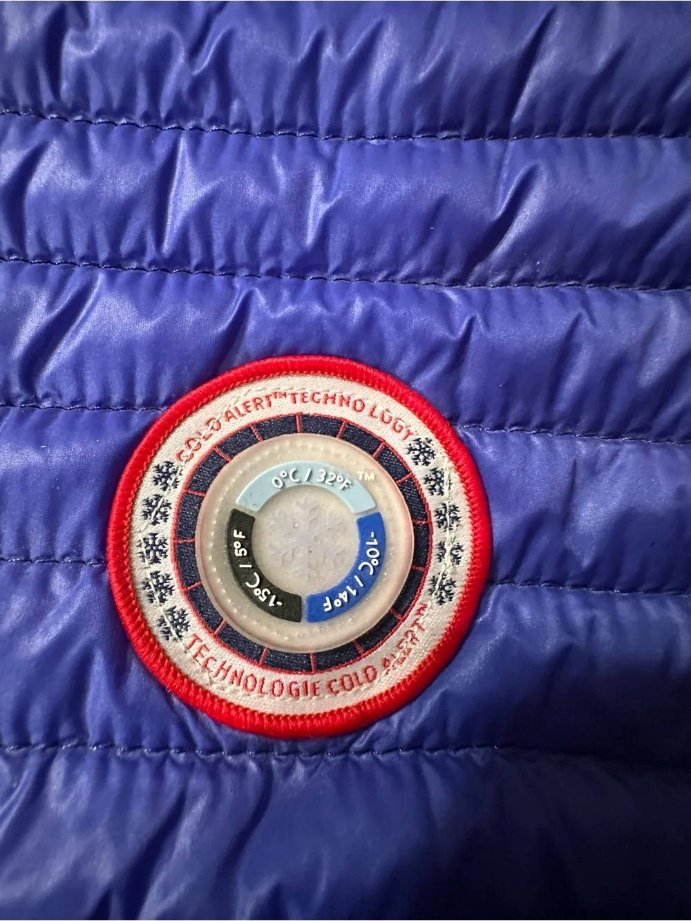 Winter Puffer Dog Coat w/ Temperature Alert